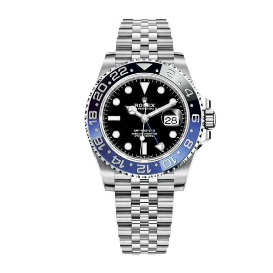 GMT- Master II 126710 BLNR Clean CF Black/Blue Ceramic Jubilee Bracelet DD3285 V3