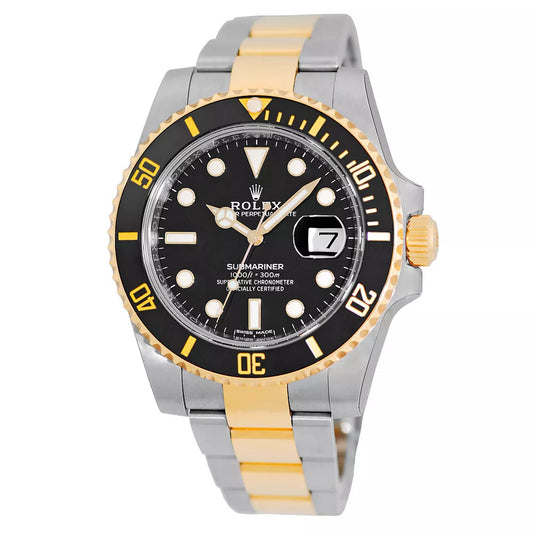 Submariner 116613 LN 904L 40MM VSF Black Ceramic YG/SS Bracelet VS3135