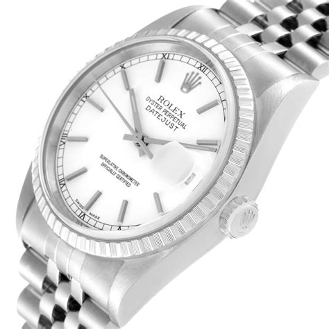 DateJust 41MM 126334 VSF Fluted Bezel White Dial Oyster Bracelet VS3235