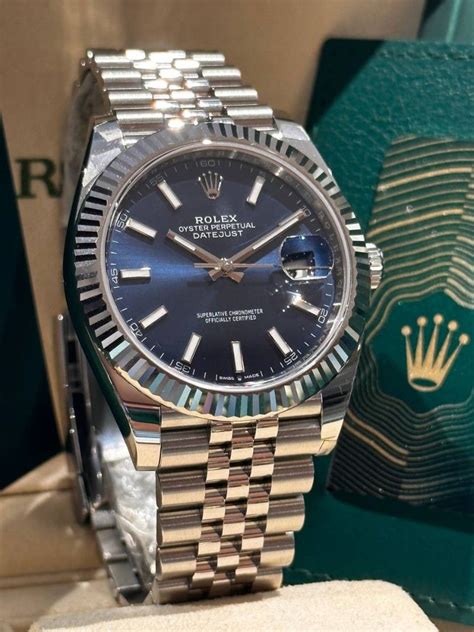 DateJust 41MM 904L VSF Blue Dial Jubilee VS3235